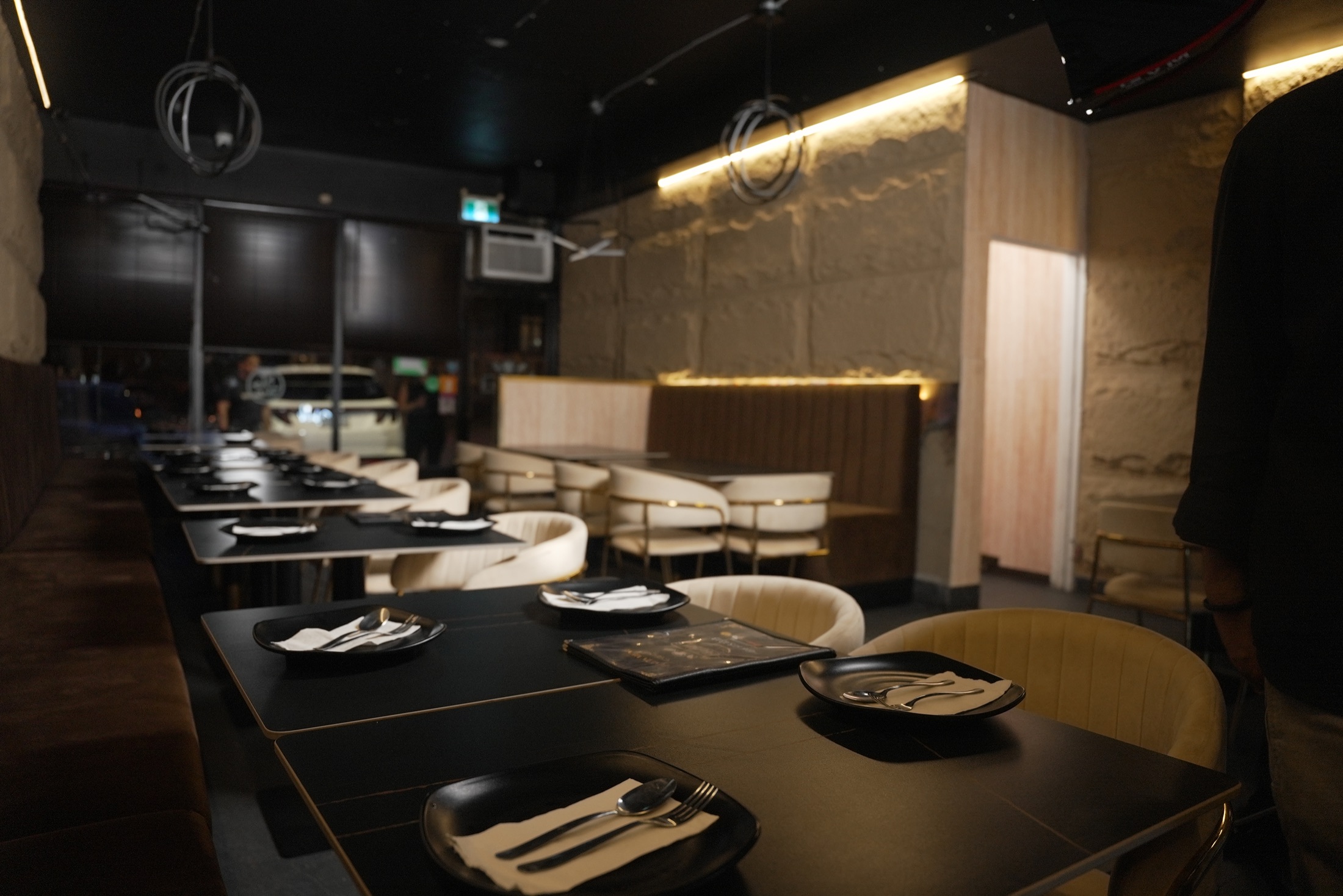 The new Cheffys dining atmosphere